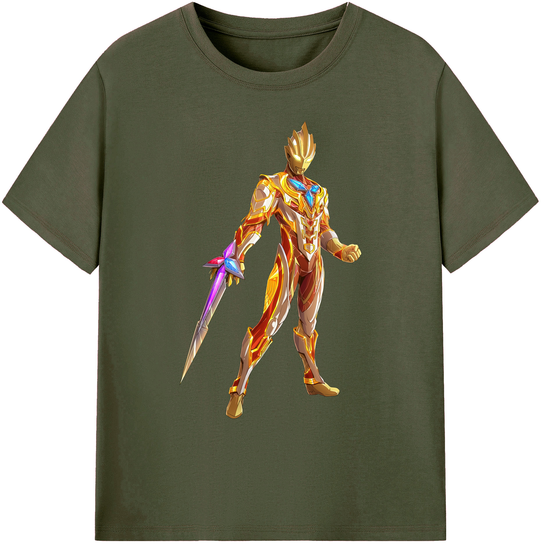 （画像用） ウルトラマン Ultraman 綿100％ メンズ半袖Tシャツ｜肌触りやわらか＆通気性